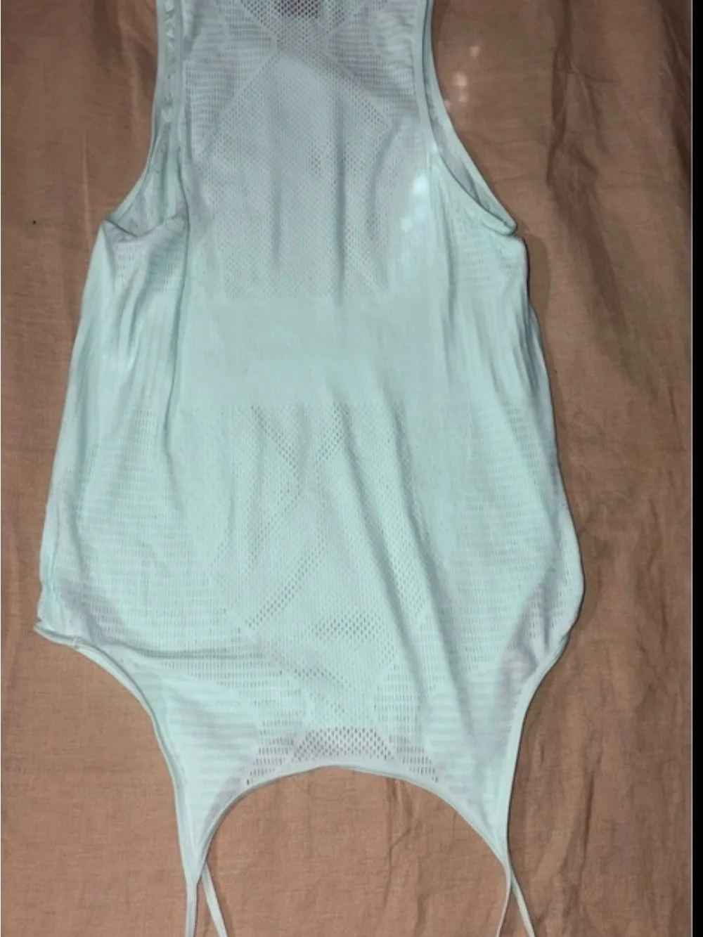 Nike Women's Size M Blue One Piece Workout Wear, Worn Once, High Neck